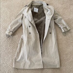 Vintage London fog Double-Breasted Trench Coat